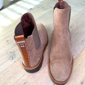 Sam Edelman Brown Suede Ankle Boots